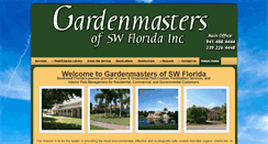 Desktop Screenshot of gardenmastersfl.com